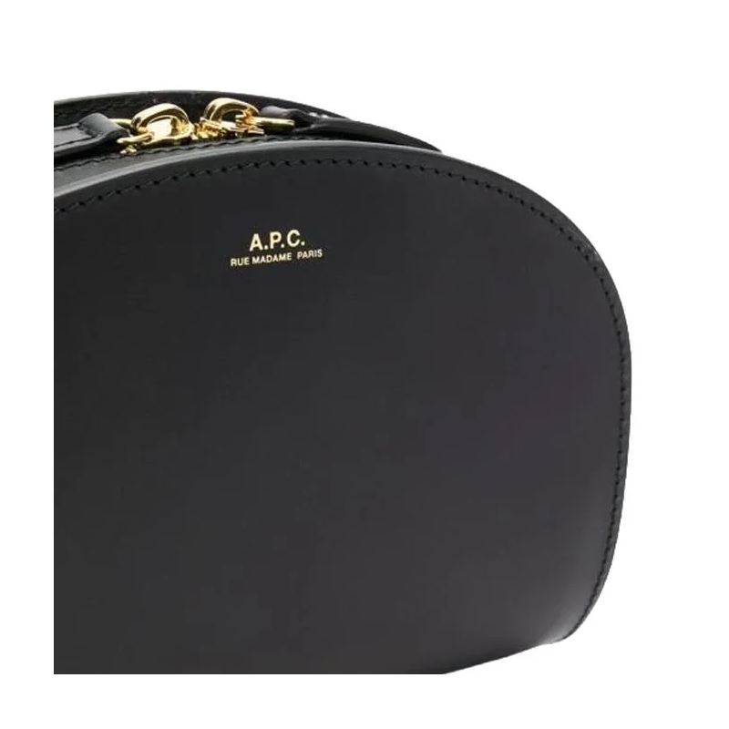 A.P.C. Crossbody Bag Sac Demi-Lune Mini Black(Image 7)