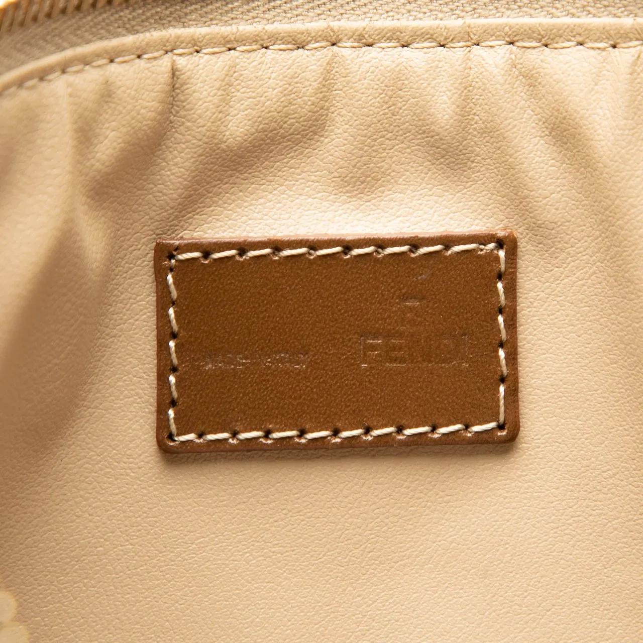 Thumbnail - Fendi Kosmetiktaschen - Zucchino Canvas Pouch - Gr. unisize - in Braun - für Damen