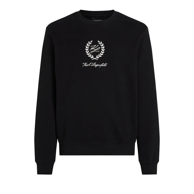 Karl Lagerfeld T-Shirt HOTEL KARL LOUNGEWEAR SWEATSHIRT schwarz