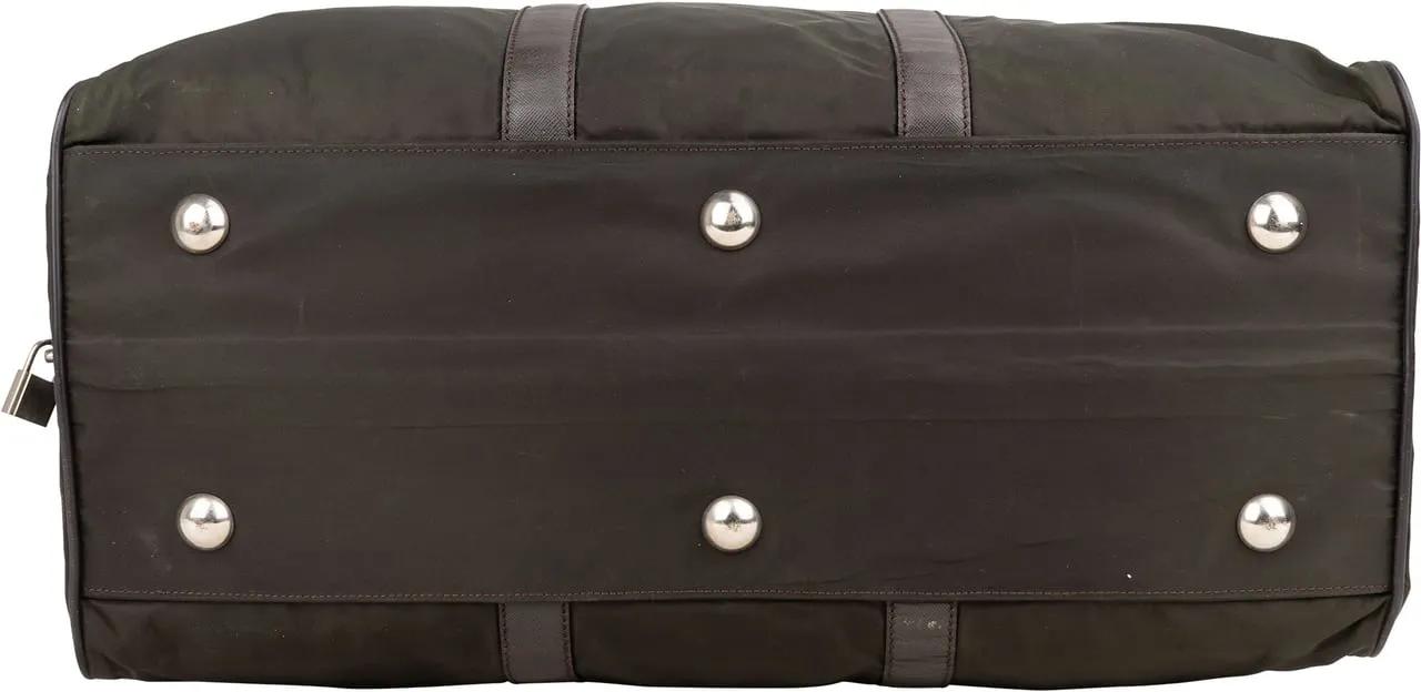 Thumbnail - Prada Crossbody Bags - Prada Nylon Triangle Duffle Bag 48 - Gr. unisize - in Grün - für Damen