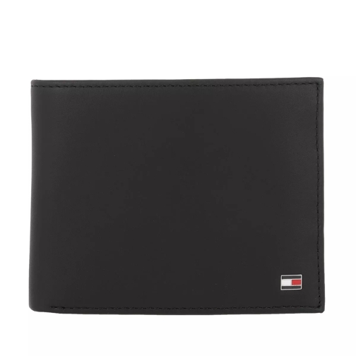 Tommy Hilfiger Eton Trifold Black Bi-Fold Portemonnaie
