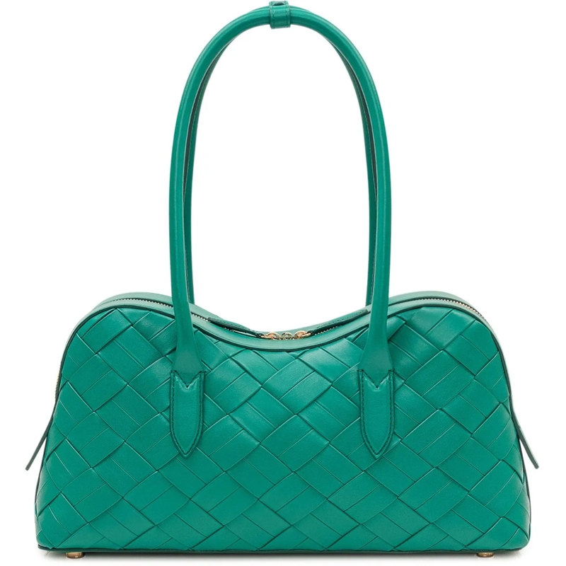 Stella McCartney Tote Borsa a Mano Stella Ryder con Intreccio e Lucchett grün(Image 3)