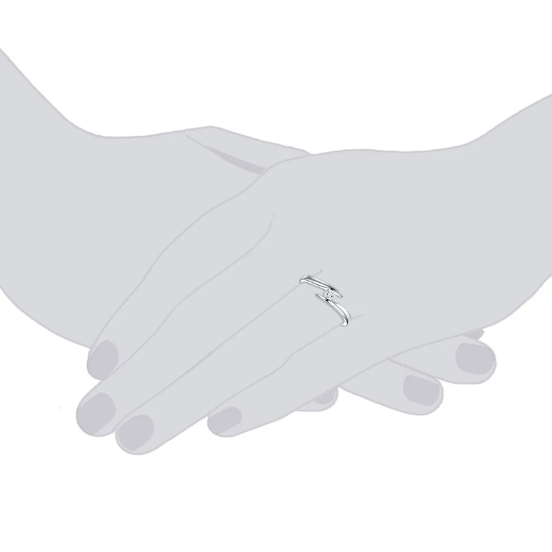 Trilani Ring Sterling Silber Ring Topas silber(Image 3)