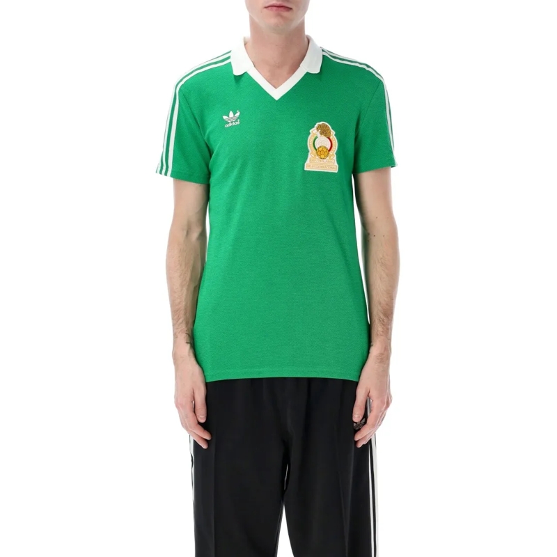 Adidas Polo Mexico 1986 Home Jersey Green