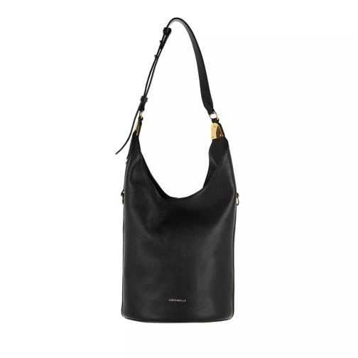 Coccinelle Fauve Handbag Bottalatino Leather Noir Hobo Bag
