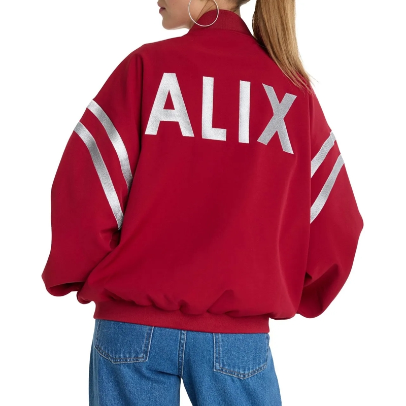 ALIX Parka Tape Jas rot