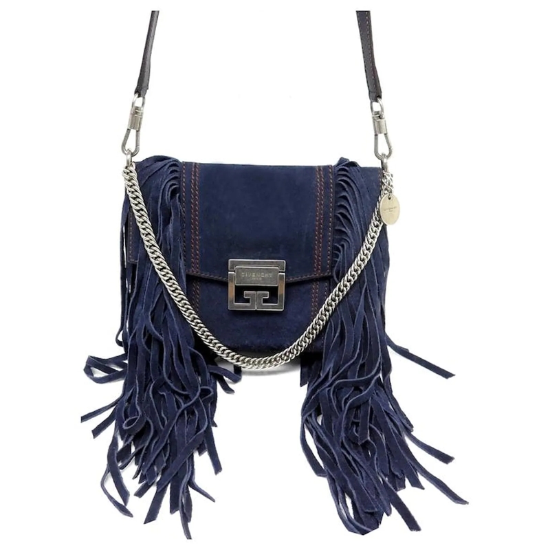 Givenchy Hobo Bag NEUE GV-HANDTASCHE MIT KLEINEN FRANSEN VON GIVENCH hellblau