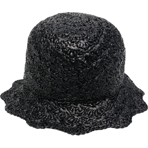 Red Valentino Pet Woven Bucket Hat schwarz