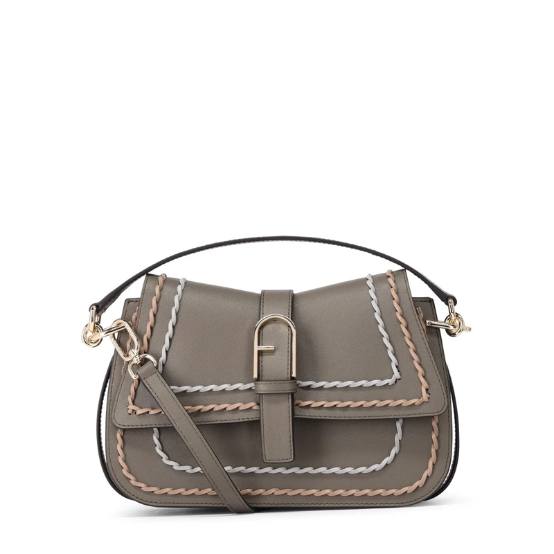 Furla Crossbody Bag Furla Flow M Top Handle Toni Sage