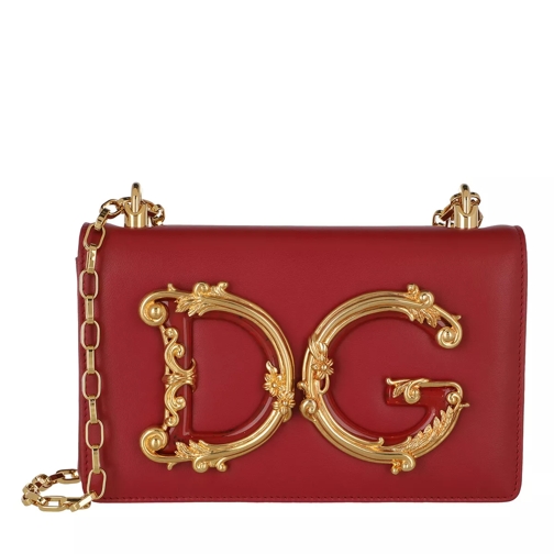 Dolce&Gabbana DG Girls Crossbody Bag Poppy Red Sac à bandoulière