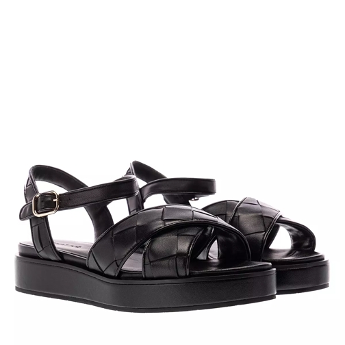 What For Daisy Plattform Sandals  Black Sandalo
