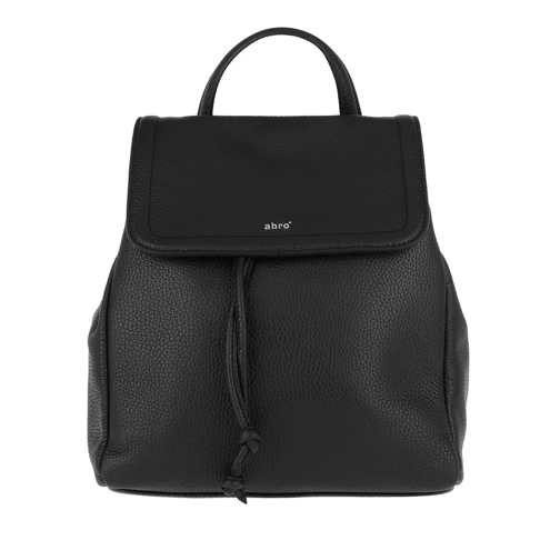 Abro Calf Adria Backpack Black/Nickel Zaino