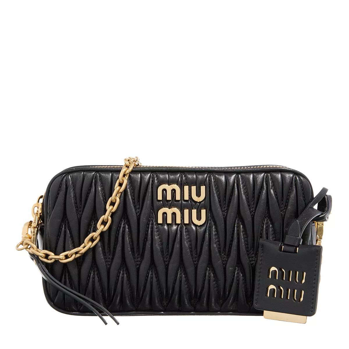 Miu Miu Crossbody Bags - Shoulder Bag - Gr. unisize - in Schwarz - für Damen