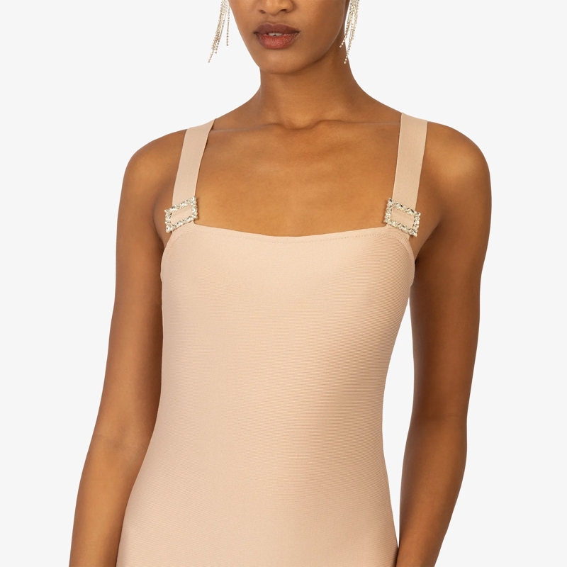 Kraimod Midikleid Bandagekleid rot(Image 20)