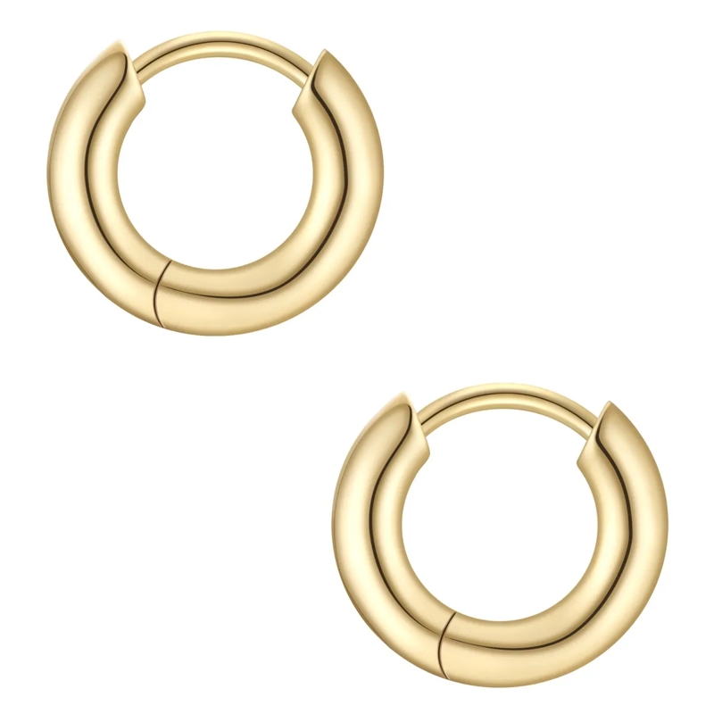 Glanzstücke München Ohrhänger Sterling Silber Creolen gold(Image 3)