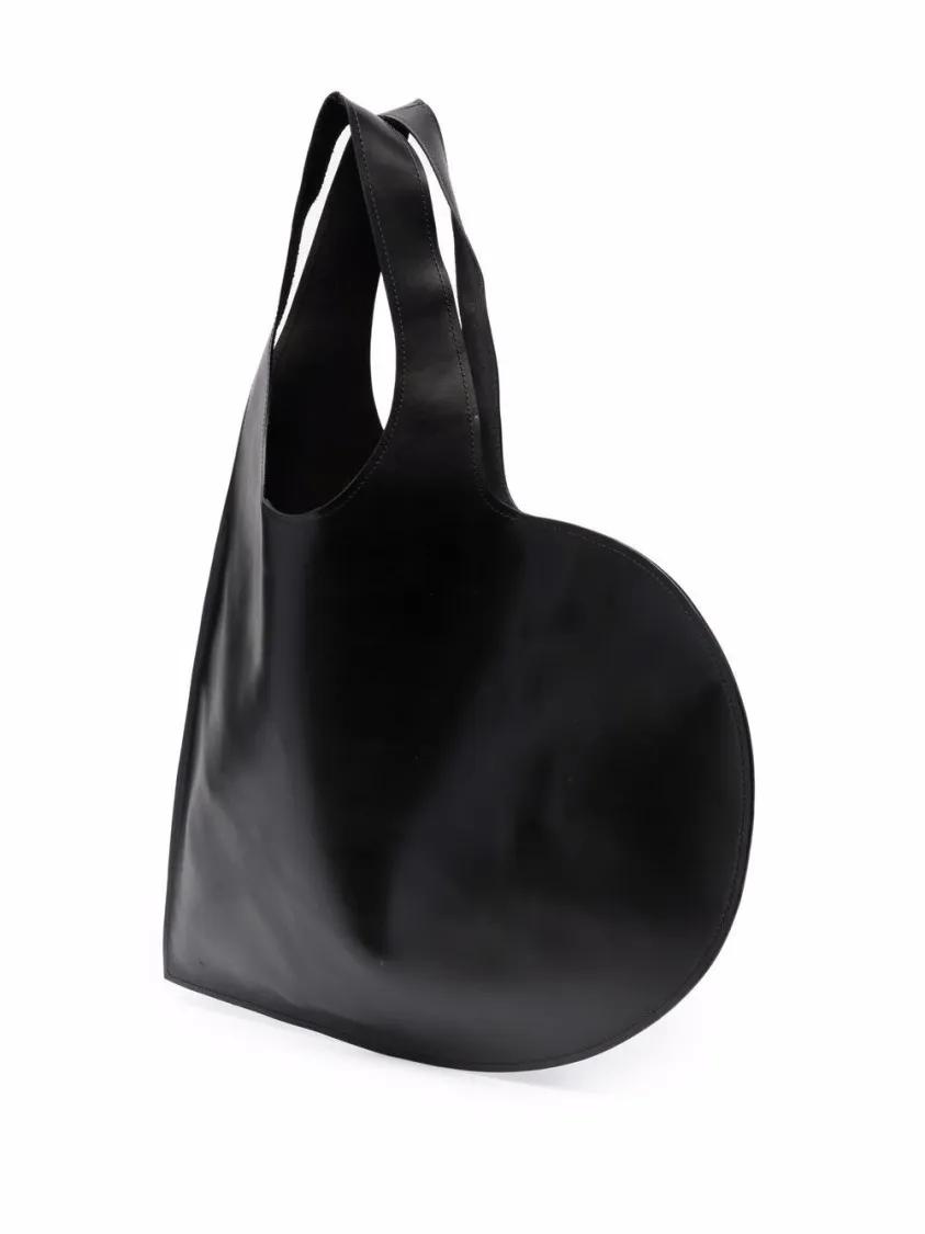 Coperni Totes & shoppers Black Heart Tote Bag in zwart