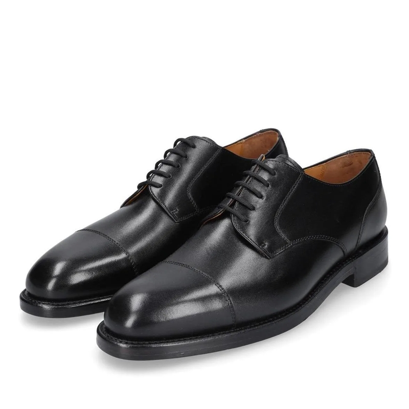 Heinrich Dinkelacker Schnürschuhe Schnürer Luzern Captoe BC schwarz(Image 3)
