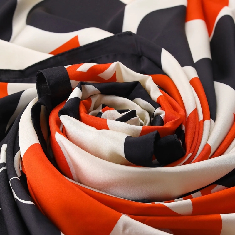 Dries Van Noten Écharpe légère Tuch mit Muster mehrfarbig(Image 3)