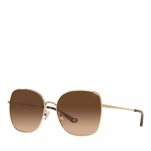 Coach Sunglasses 0HC7133 Shiny Light Gold Sunglasses