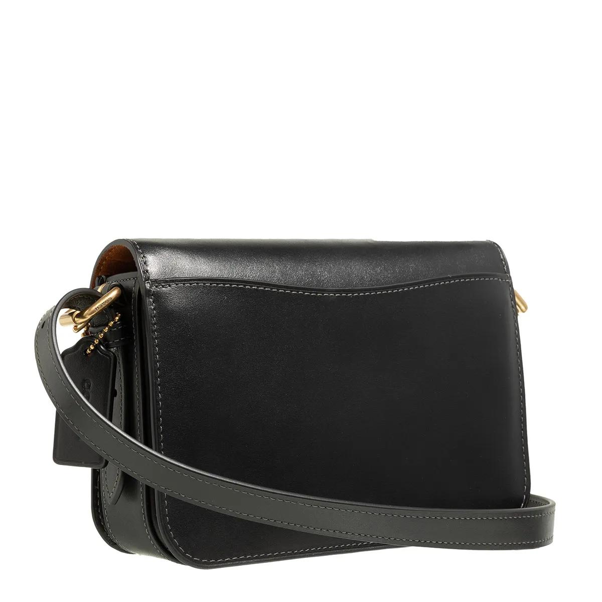 Coach Crossbody bags Refined Calf Leather Sage Shoulder Bag in zwart