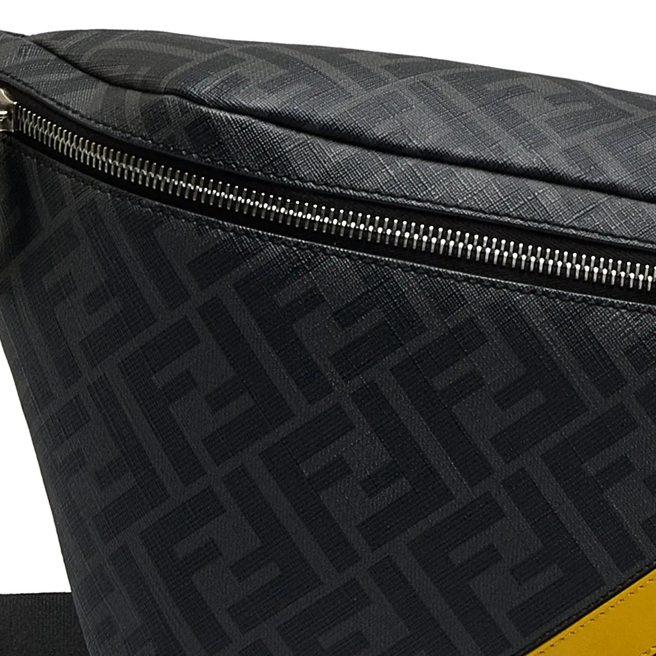Thumbnail - Fendi Bauchtaschen - Zucca FF 1974 Diagonal Belt Bag - Gr. unisize - in Schwarz - für Damen