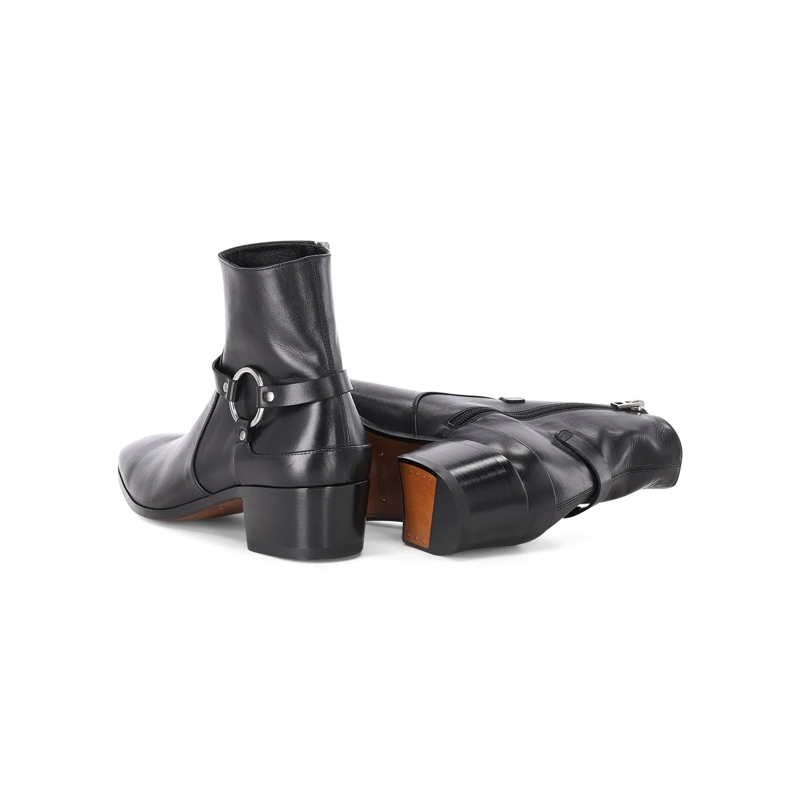 Tom Ford Veterschoenen Stiefel Clint aus Leder schwarz(Image 3)