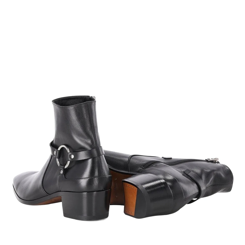 Tom Ford Veterschoenen Stiefel Clint aus Leder schwarz(Image 2)