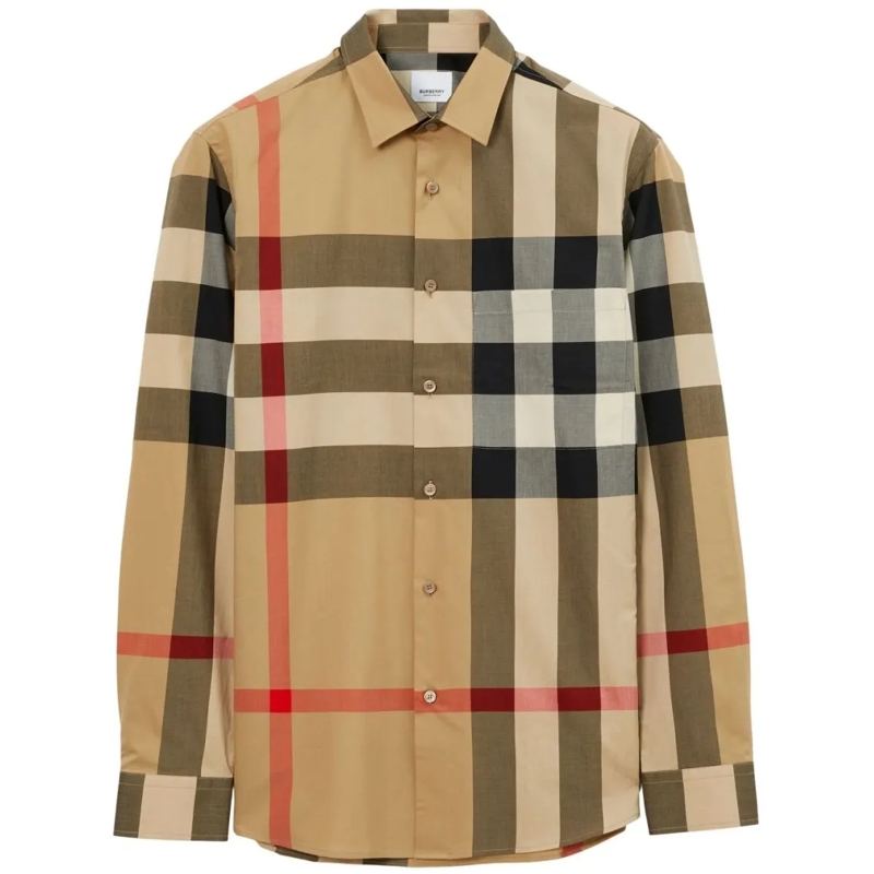 Burberry Hemd Plaid Summerton Shirt Brown