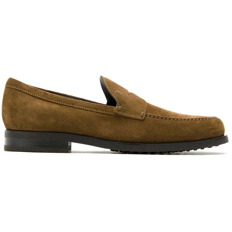 Tod's Mocassin Flat Shoes Brown braun