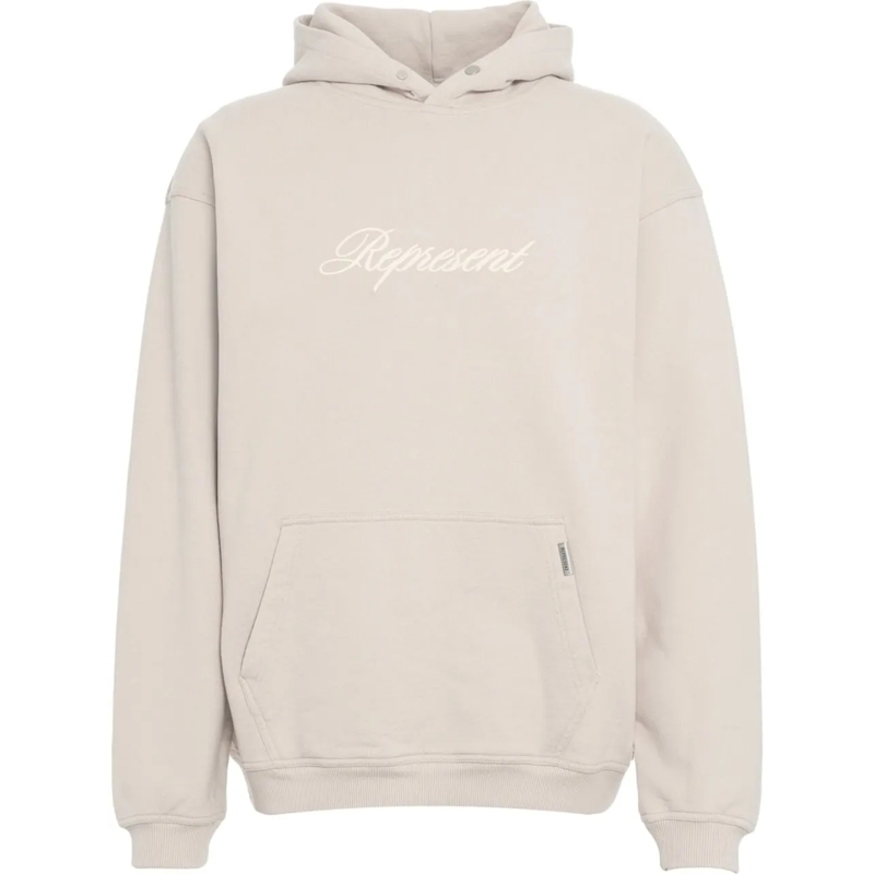 Represent  Hoodie 'Script' beige