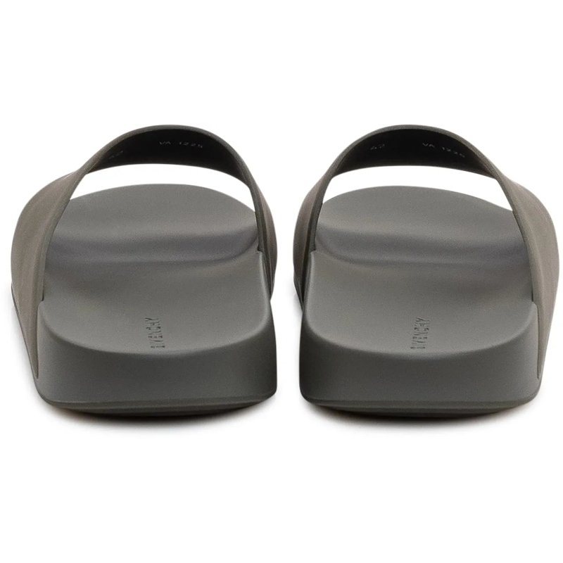 Givenchy Hausschuhe Sandali Slide con Fascia e Logo dunkelgrau(Image 3)