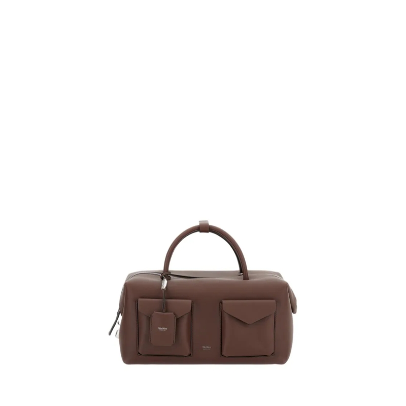 Max Mara Crossbody Bag Holdall Cargo Bag Brown