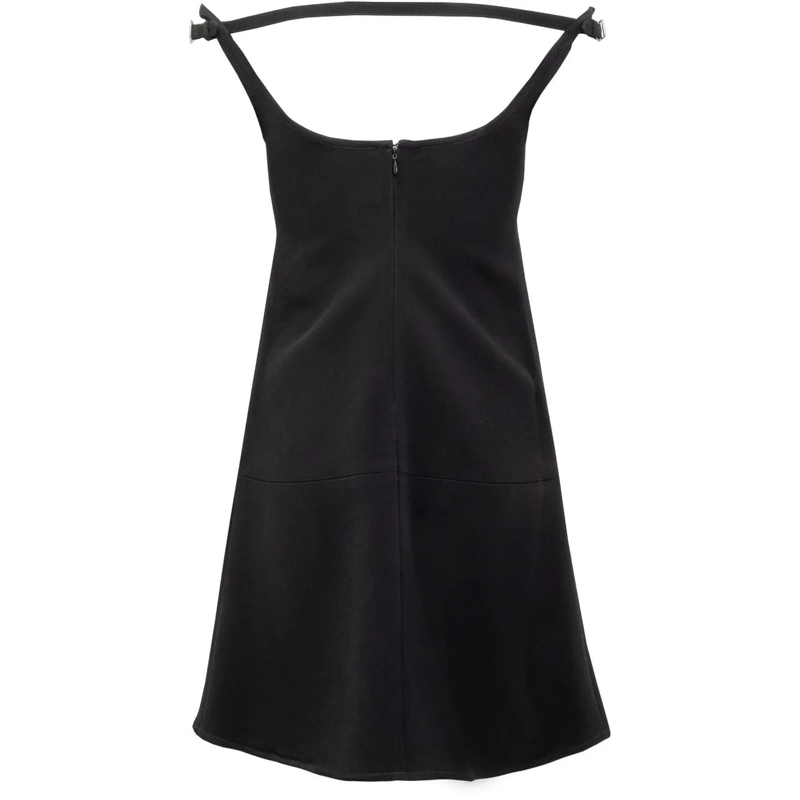 Courrèges Mini-robe Mini Abito Ellipse schwarz(Image 2)