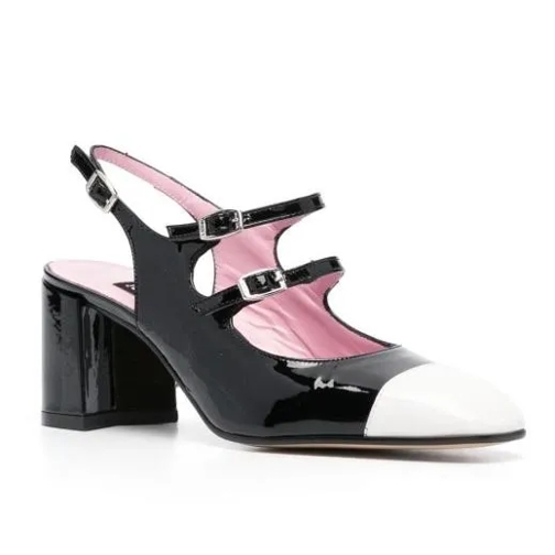 Carel Paris Papaya Pumps Black Escarpin