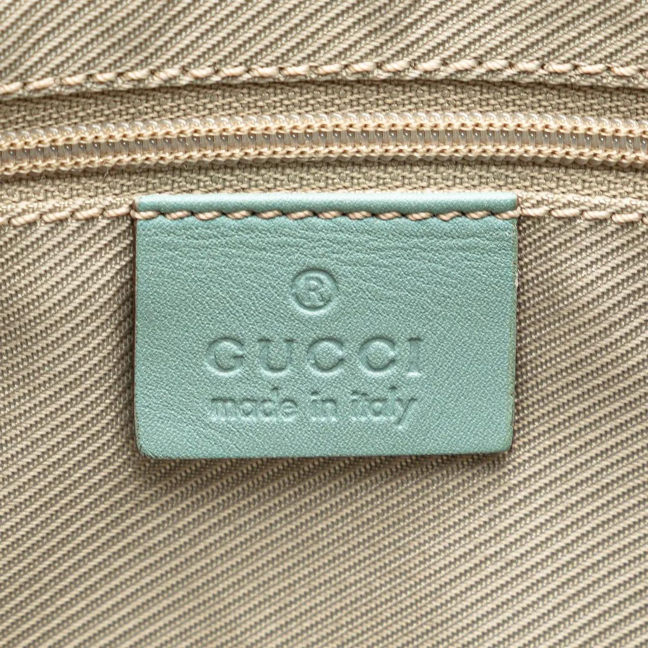 Thumbnail - Gucci Hobo Bags - G Square Suede Hobo - Gr. unisize - in Blau - für Damen