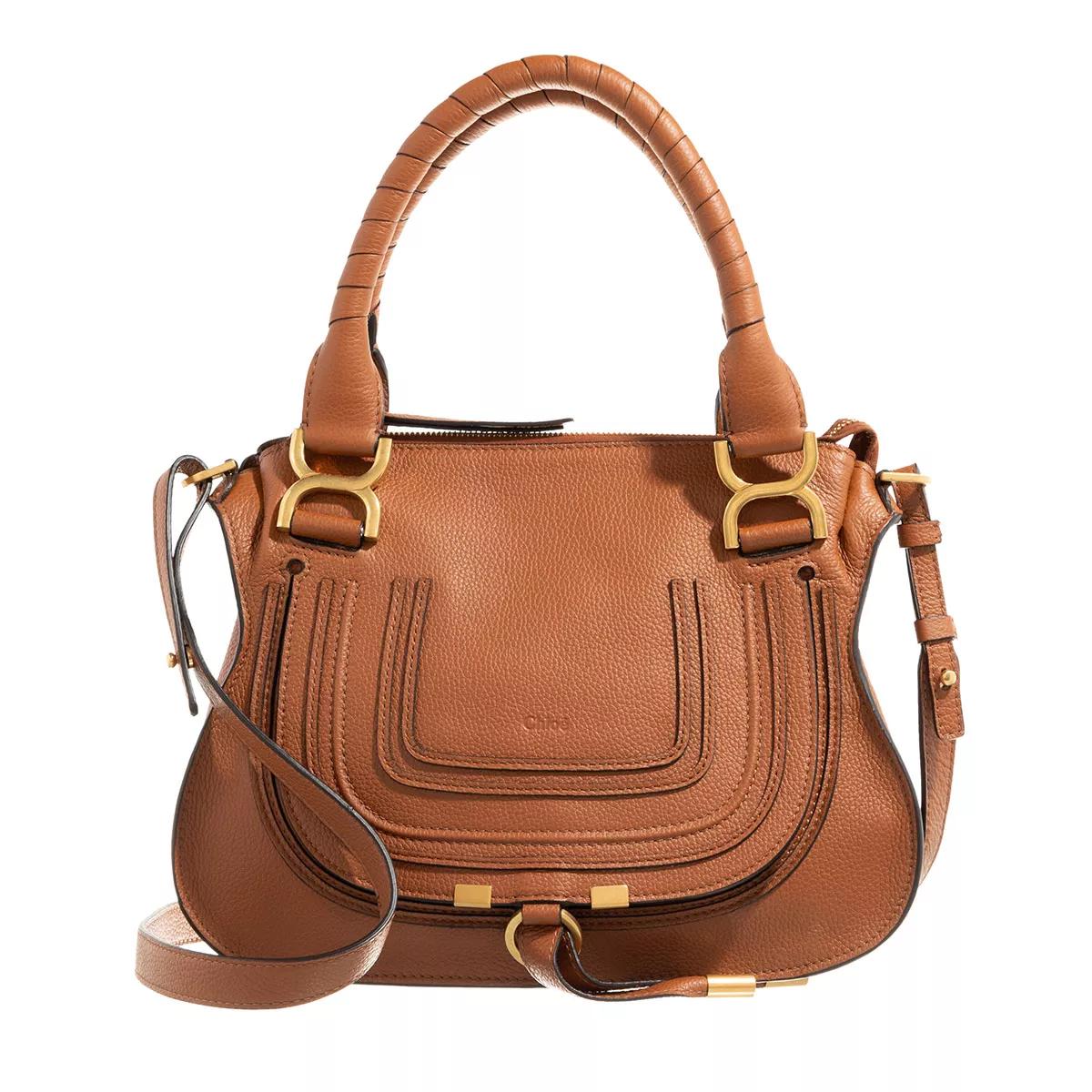 Chloé Crossbody Bags - Marcie - Gr. unisize - in Cognacbraun - für Damen