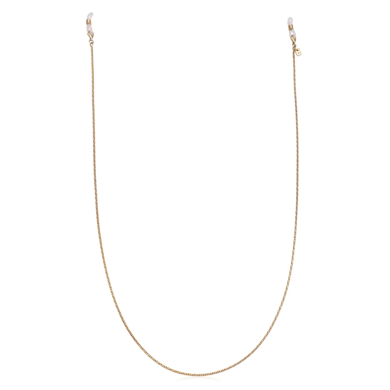 Kuzzoi Brille Schmuckzubehör Brillenkette Kordelkette 925 Sterli gold