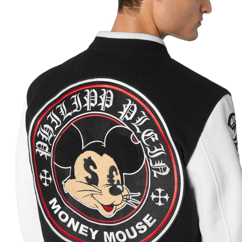 Philipp Plein Daunenjacke Bomberjacke schwarz(Image 5)