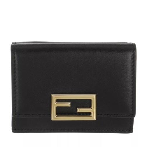 Fendi Tri-Fold Wallet Black Tri-Fold Wallet