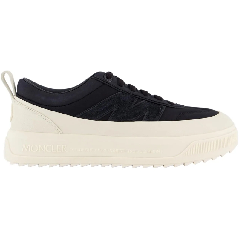 Moncler Low-Top-Sneaker Heren Altive Low Sneaker Wit/Zwart weiß