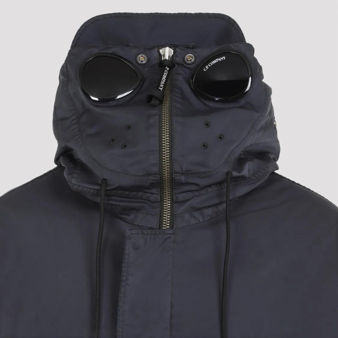 Black cp company coat deals