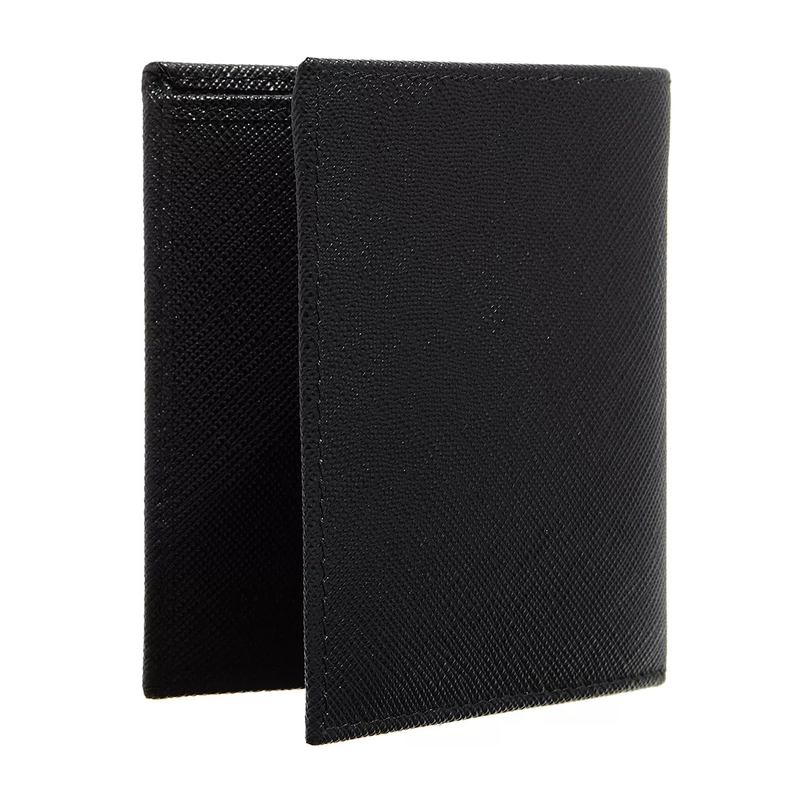 Prada Bi-Fold-Portemonnaie Geldbörse schwarz(Image 3)