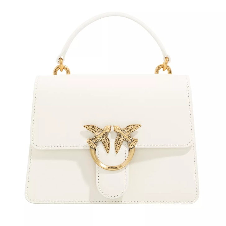 Pinko Love One Top Handle Mini Light Avorio Satchel