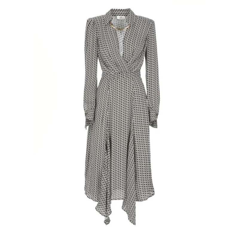 Elisabetta Franchi Robe midi Dresses Nerolatte schwarz