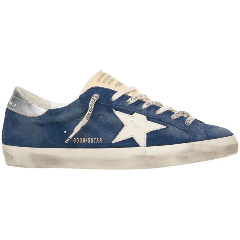 Golden Goose Low-Top-Sneaker Sneakers 'Super Star Classic' blau