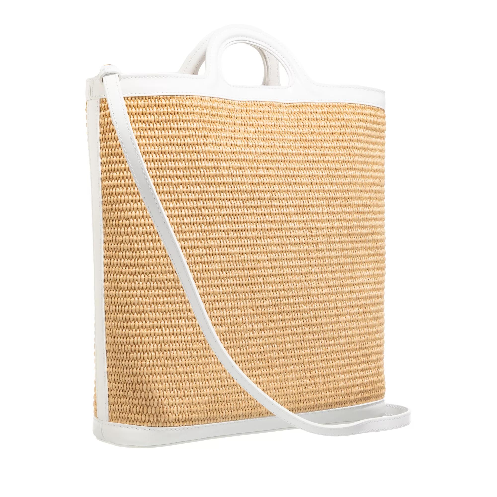 Marni Totes Tropicalia Crossbody in beige