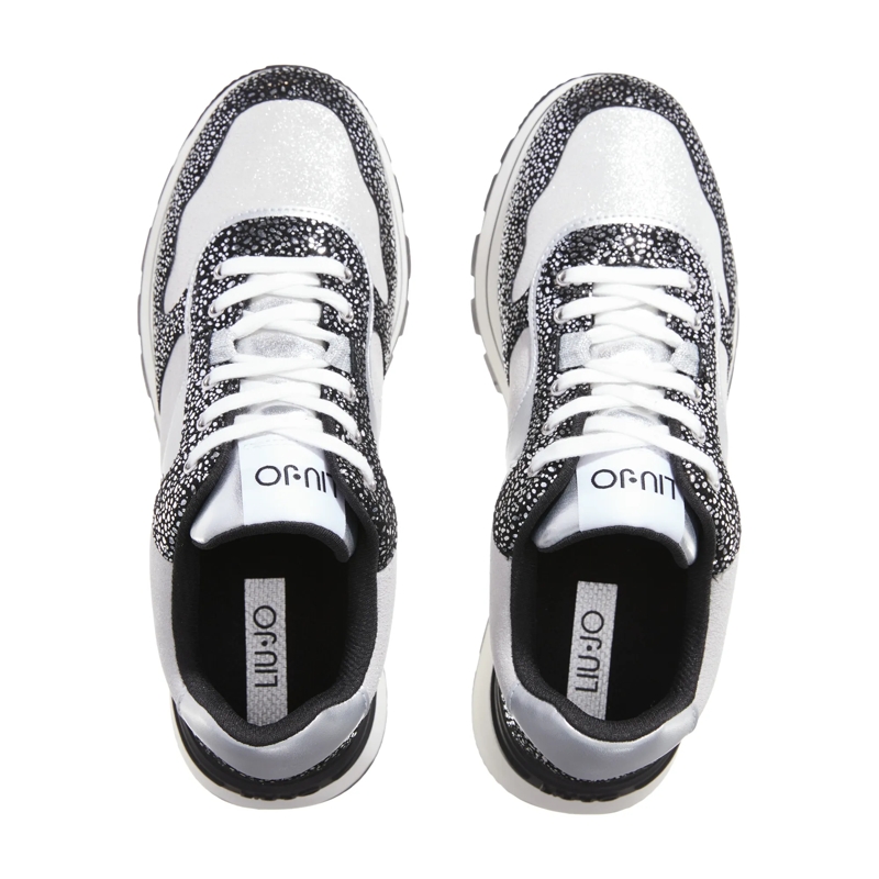 LIU JO Low-Top-Sneaker Amazing 38 Black/Silver(Image 6)