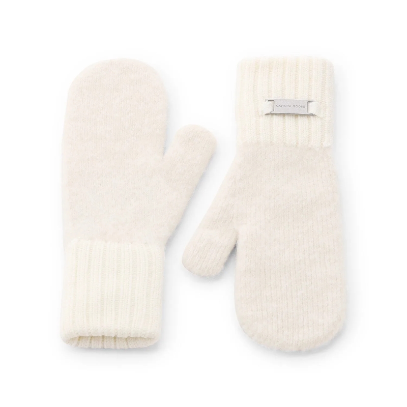 Canada Goose  Fäustlinge aus Alpaka Creme