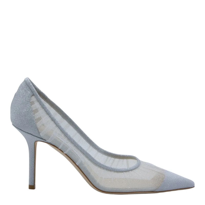 Jimmy Choo Escarpins High-Heel Pumps With Sleek Silhouette Grey