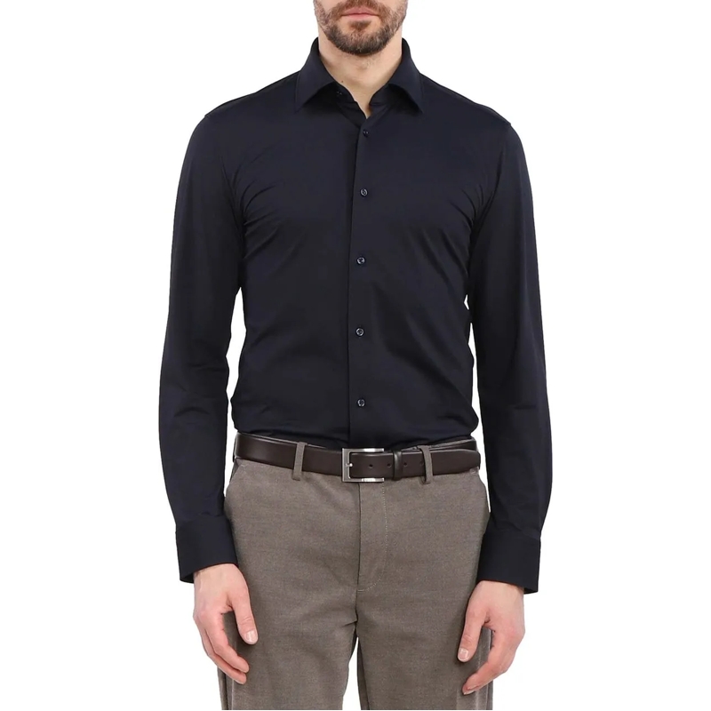 Boss Legeres Oberteil Shirts Blue blau